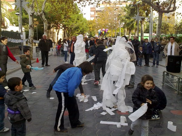 Jocs de cucanya a Castelldefels