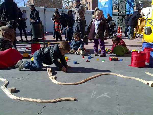 Som petits! a la Fira de la Candelera de Molins de Rei